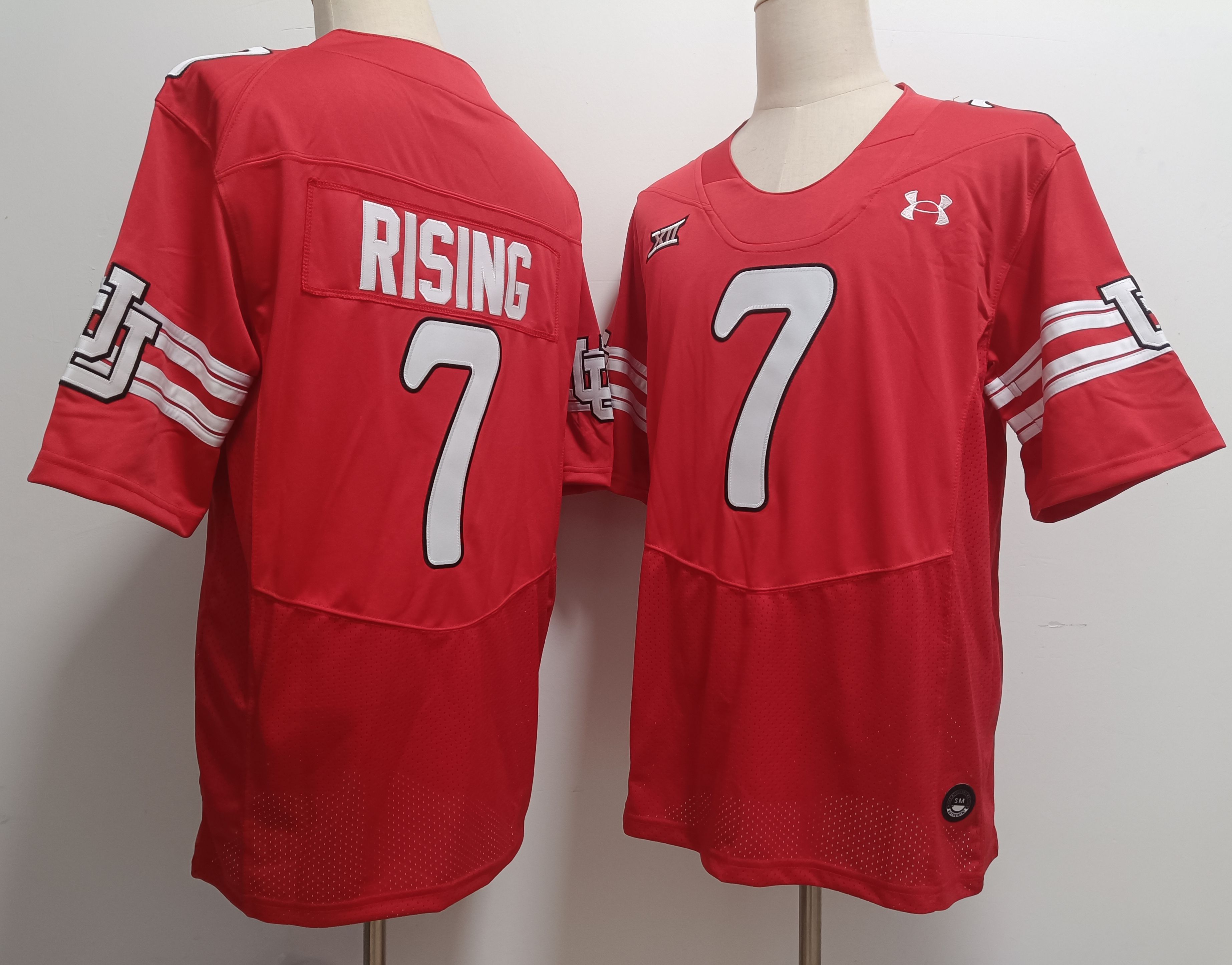 Men Utah Utes #7 Rising Red Elite 2025 NCAA Jersey->more ncaa teams->NCAA Jersey